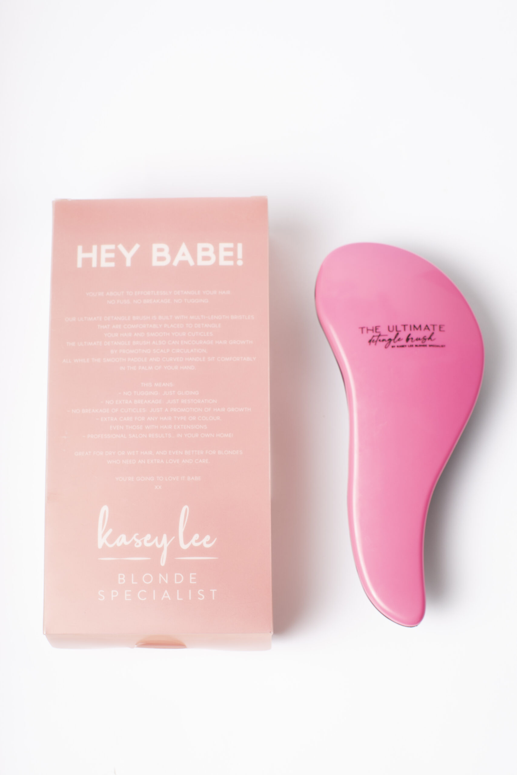 The Ultimate Detangle Brush Pink - Image 2